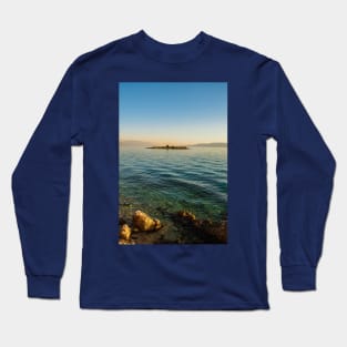 San Marino Island in Novi Vinodolski, Croatia Long Sleeve T-Shirt